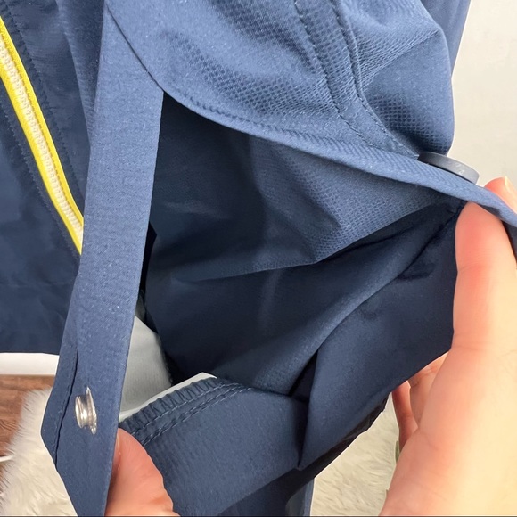 Hunter x Target Blue Size 3XL Men's Full Zip Hooded Windbreaker Jacket - Picture 4 of 7